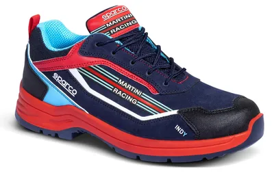 Obrázok produktu pre Sparco 07537MR Indy Sanremo ESD S3S SR bezpečnostná obuv, modrá/červená, 45