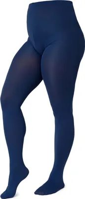Produktbild von Merry Style Damen mikrofaser Strumpfhose plus size MS 162 60 DEN (Dunkelblau, XXXXL) .