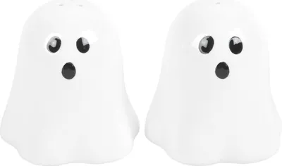 Produktbild von Something Different - Gespenst - Salz- und Pfefferstreuer, Halloween - Keramik SD6137 (Einheitsgröße) (Weiß)