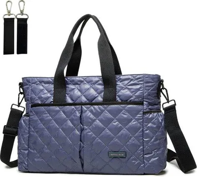 Produktbild von Famanu Wickeltasche mit isolierter Tasche - Lila, Mittel