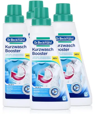 Produktbild von Dr. Beckmann Kurzwasch Booster 500ml - Entfernt Flecken effektiv (4er Pack)