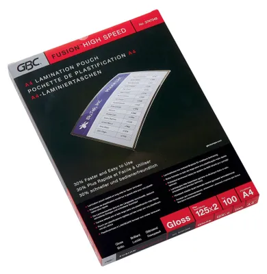 Productafbeelding van GBC Laminatiefoliehoesje, HighSpeed, DIN A4, 250 micron