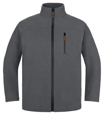 Produktbild von Herren-Softshelljacken in Übergröße - 82 (7XL) grau
