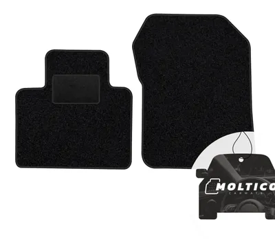 Image de Tapis de sol en velours pour voiture, compatibles avec : Renault Zoe, modèles de 2012 à aujourd'hui