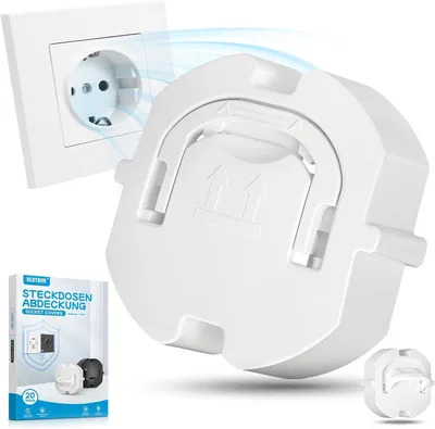 Image de Protections de prises pour enfants - (20 pièces) - Cache-prises pour bébés et enfants