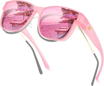 Produktbild von Übersonnenbrille polarisiert, groß, UV400 Schutz, für Brillenträger