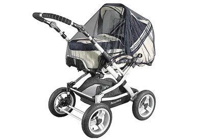 Produktbild von SUNNYBABY Insektennetz Universal für Buggy und Kinderwagen, schwarz