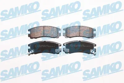 Produktbild von SAMKO Bremsbelagsatz, Scheibenbremse x 5SP043