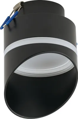 Zdjęcie produktu dla Lampa podtynkowa okrągła czarna VIS GX53 NV10485 Nowodvorski