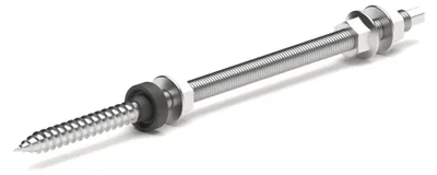 Produktbild von Schletter Solar Stockschraubenset 12 x 300 montiert