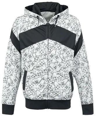 Produktbild von Playstation Hoodie -XL- Controller all over printe