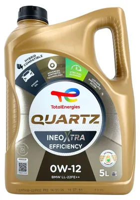 Produktbild von Total Quartz Ineo Xtra Efficiency 0W-12 5 Liter