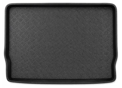Produktbild von Kofferraumwanne für Peugeot 208 I 2012-2019 (Standard-Kofferraum) – Schwarz, passgenau