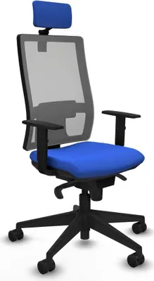 Produktbild von Bürostuhl mit Kopfstütze Horna Piqueras y Crespo 1D066N2 Blau
