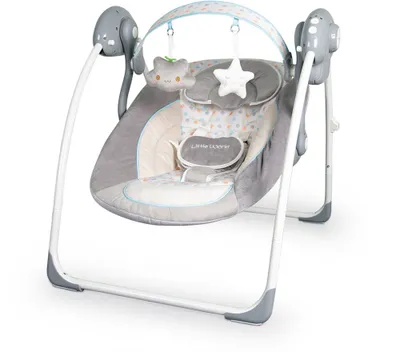 Image de Balançoire bébé Little World Dreamday à pois LWBS001-DTS