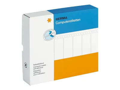 Image de HERMA Computeretiketten weiß 81,28x35,7  mm Papier 16000 St.