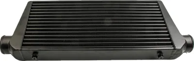 Obrázek produktu pro Univerzální chladič vzduchu pro turbodmychadla, rozměry jádra 600 x 300 x 76 mm, 3palcový vstup/výstup, podporuje až 700 koní, černý