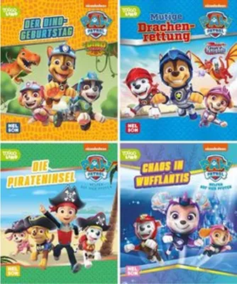 Produktbild von VERLAG: NELSON Nelson Mini-Bücher: 4er PAW Patrol 25-28