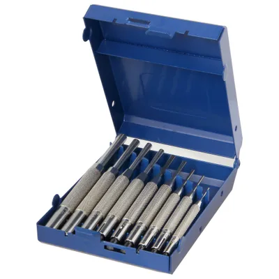Produktbild von Rennsteig Splintentreiber m. Hülse Splinttreibersatz Metallkassette 0,9 - 5,9mm
