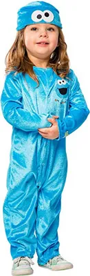 Produktbild von Sesame Street - Kostüm ‘” ’"Krümelmonster"“ - Kinder BN5441 (92) (Blau)