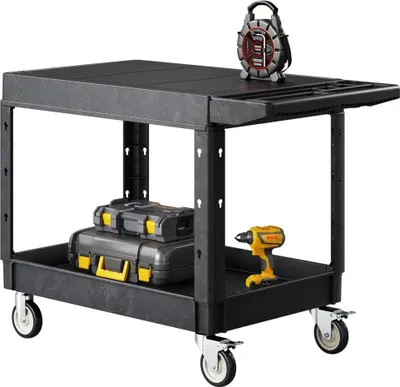 Produktbild von Werkstattwagen Werkzeugwagen 250kg - Rollwagen 1180x650x865mm - Mehrzweckwagen für Werkstatt & Garagen