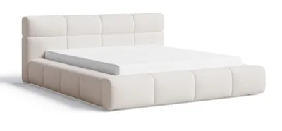 Produktbild von Oslo Polsterbett 140x200 cm - Doppelbett 140 x 200 cm, Bettkasten, Lattenrost, Bett Beige (Quelle 6)