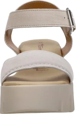 Produktbild von Tamaris Sandalen Plat Sandalen Plat - Taupe - Maat 40