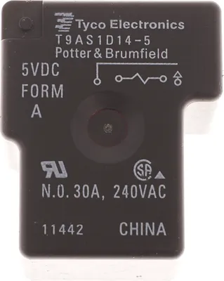 Produktbild von TE Connectivity T9AS1D12-24 Power Relais 24VDC 30A SPST-NO THT #728100