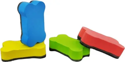 Produktbild von GKA 2 Stück Magnetschwamm Tafelradierer Tafelschwamm Whiteboard Schwamm magnetisch