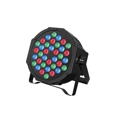 Zdjęcie produktu dla Światło sceniczne RGB, wszechstronne tryby sterowania, dioda LED o wysokiej jasności, 1 sztuka, wtyczka UE