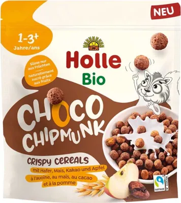 Produktbild von Choco Chipmunk - Crispy Cereals 125g