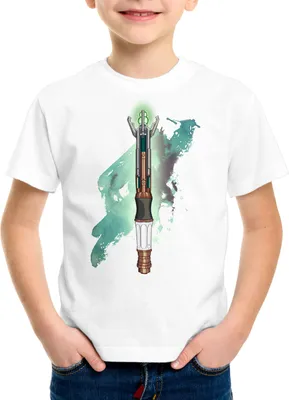 Produktbild von style3 Schallschraubenzieher Kinder T-Shirt zeitreise serie polizei notrufzelle