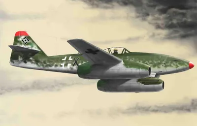 Produktbild von Trumpeter Messerschmitt Me262 A-2a , 01318