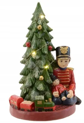 Image de Sapin de Noël LED Décoratif 25 cm