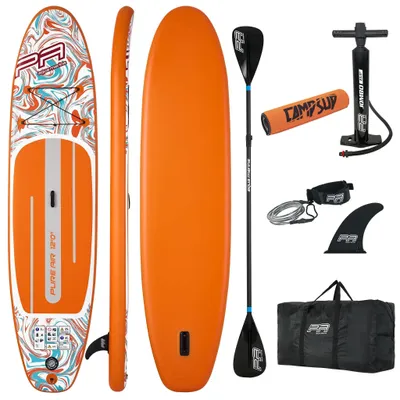 Produktbild von Aqua Marina Pure Air Coast SUP Board 12'0" (366 cm) aufblasbar + Boje für Paddel
