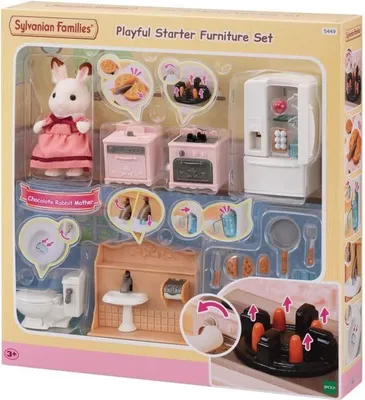 Produktbild von Sylvanian Families - Verspieltes Starter-Mö bel-Set ( 5449)