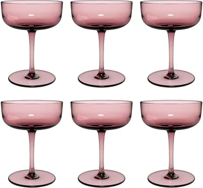 Produktbild von like. by Villeroy & Boch Like Glass Sektschale / Dessertschale 100 ml 6er Set - Grape