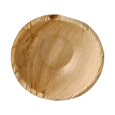 Immagine prodotto di 25 ciotole in foglia di palma "pure" rotonde 425 ml Ø 15 cm - 6,5 cm