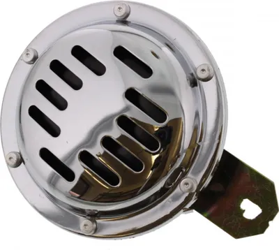 Obrázek produktu pro Klakson motocyklu 12V AC JMP chrom 100 mm