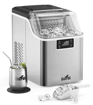 Produktbild von Bardi Eiswürfelmaschine – 3,2 Liter – Edelstahl – selbstreinigend