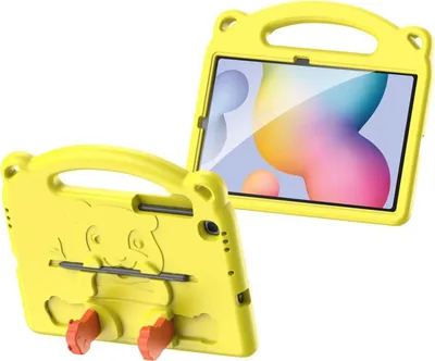 Obrázek produktu pro Dux Ducis Panda Armor pouzdro na tablet pro iPad Pro 11" 2020 Ochranný kryt pro děti + stojánek EVA Yellow