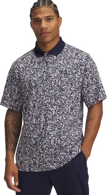 Produktbild von Under Armour Ua Matchplay Printed Polo - midnight navy, Größe:S