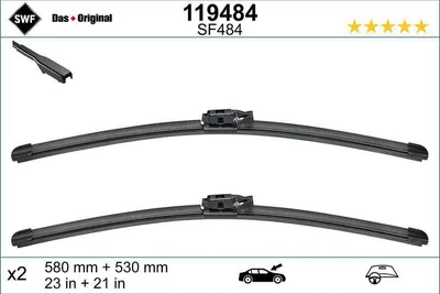 Produktbild von SWF DAS ORIGINAL Scheibenwischer Wischblatt Vorne für MINI Countryman (F60) Rahmenlos