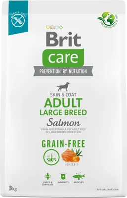 Produktbild von Brit Care Dog GrainFree Adult Large Lachs 3kg