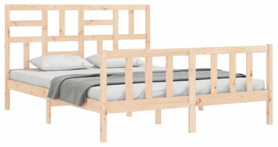 Obrázok produktu pre vidaXL Posteľ z masívu bez matraca 160x200 cm borovicové drevo