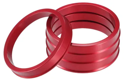 Produktbild von Zentrierungsringe, Set mit 4 Stück, rot