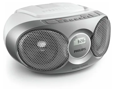 Image de Philips AZ215S Radio/CD - Gris