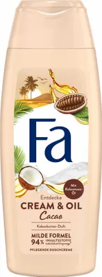 Produktbild von Fa Cream & Oil Cacao, Duschcreme, 250 ml, Adults, Adult, Frauen, Körper, Jeder Hauttyp