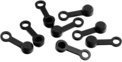 Obrázek produktu pro Brakco Hydraulic Shimano gumová odvzdušňovací zátka, 8 kusů, stříbrná, jedna velikost