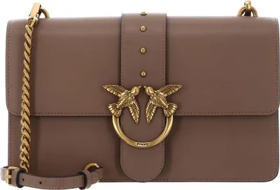 Produktbild von PINKO Umhängetasche Love One Classic ST. CL. Biscotto Zenzero - Antique Gold taupe